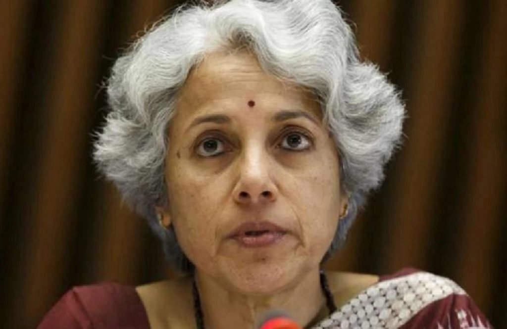 WHO's chief scientist saumya swaminathan